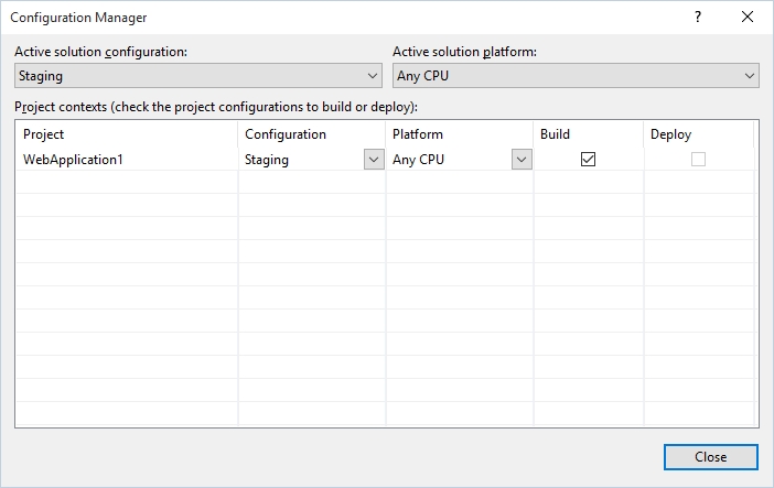 The Configuration Manager