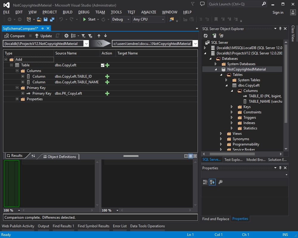 Overview of SQL Server Data Tools for Microsoft Visual Studio